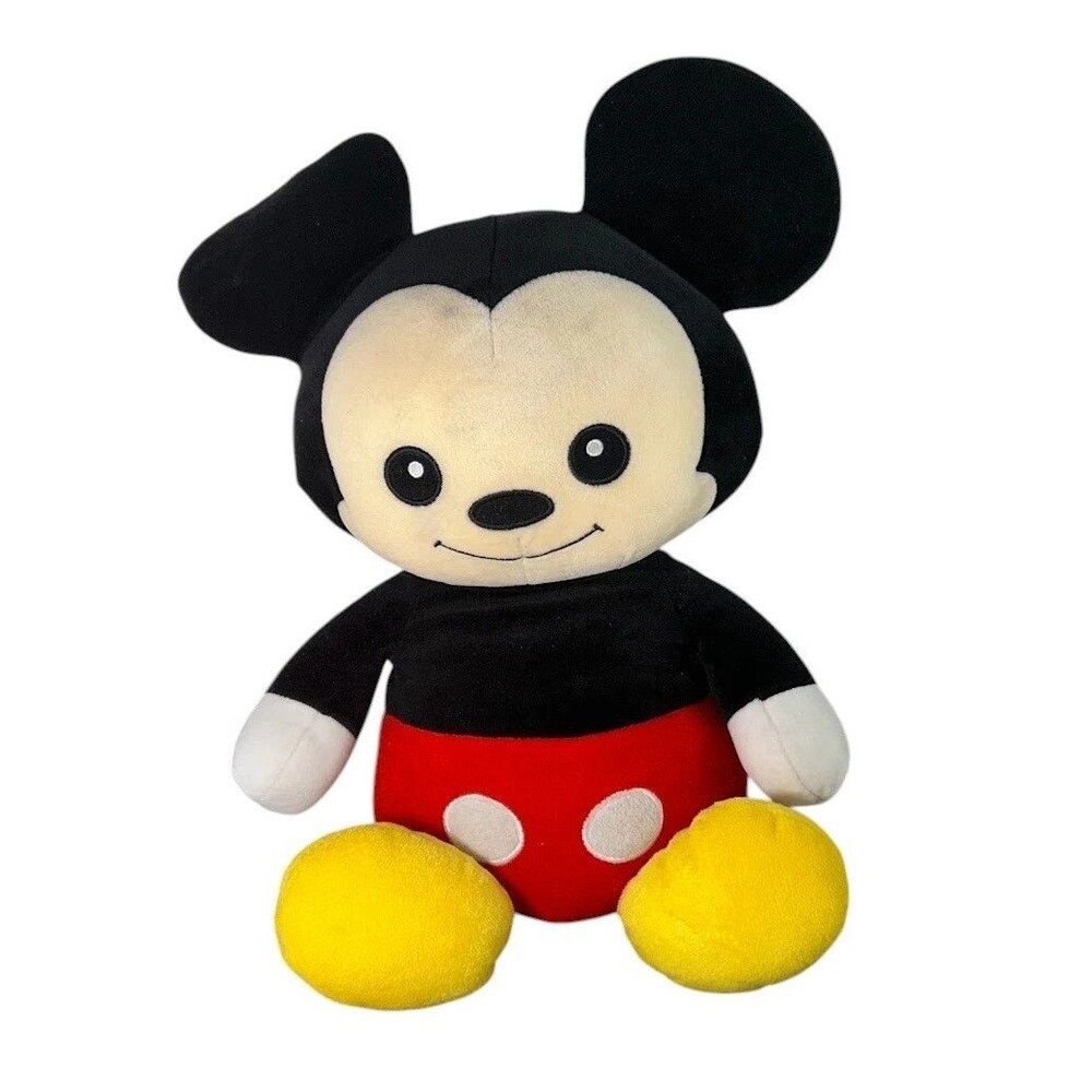 Disney Classics 14-Inch Mickey Mouse Comfort Weighted Plush for Kids
